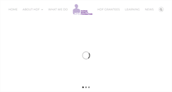 Desktop Screenshot of human-dignity-foundation.org